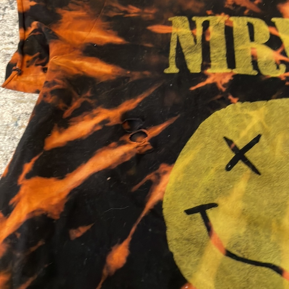 Nirvana Bleached Tee - image 3